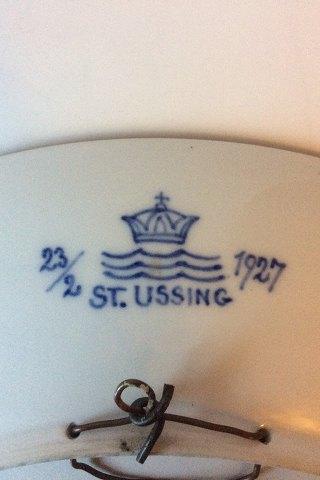 Royal Copenhagen Art Nouveau Unika Vægtallerken af Stephan Ussing fra 1927