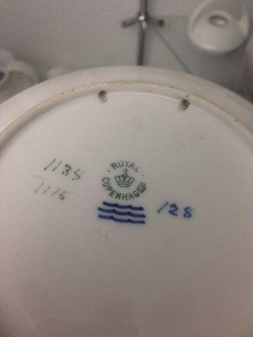 Royal Copenhagen Art Nouveau Vægtallerken med Måger No 1138/1115