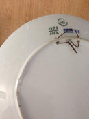 Royal Copenhagen Jugendstil Gewicht Teller mit Nachtmotiv Nr. 1373/1122