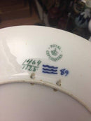 Royal Copenhagen Jugendstil Hantelscheibe mit Schiff Nr. 1464/1125