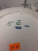 Royal Copenhagen Jugendstil Hantelscheibe mit Schiff Nr. 579/1122