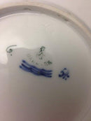 Royal Copenhagen Art Nouveau Vægtallerken med valmue No 6