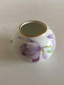 Royal Copenhagen Art Nouveau Vase in overglaze with flower motifs