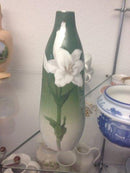 Royal Copenhagen Jugendstil-Vase in seltener grüner Farbe Nr. 606/292