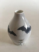 皇家哥本哈根新艺术风格的蝙蝠花瓶&