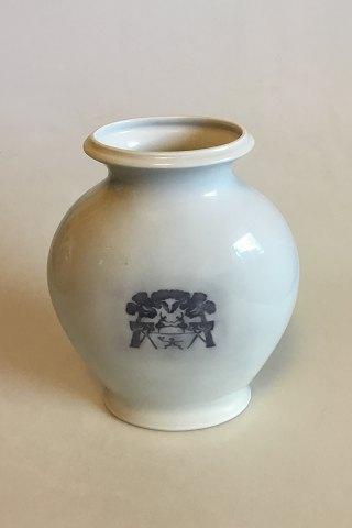 Royal Copenhagen Art Nouveau vase med H.C. Andersens hus i Odense No 4588 PMN