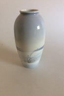 Royal Copenhagen Art Nouveau Vase med motiv af Birketræ No 2244/2129