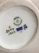 Royal Copenhagen Art Nouveau Vase med Sommerfugl No 2049/1809