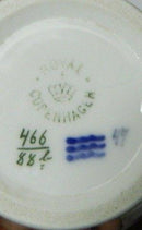 Royal Copenhagen Art Nouveau Vase med undulat No 466/88B