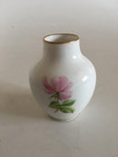 ロイヤルコペンハーゲン アールヌーボ花瓶No.23 ローズモチーフ＆ゴールドエッジ