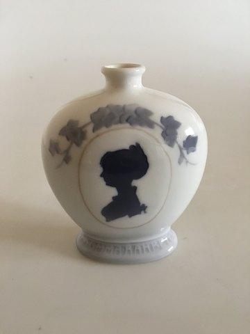 Royal Copenhagen Art Nouveau Vase. Rahbek Rammefabrik