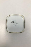 Royal Copenhagen Baca Fajance Lille firkantet fad/skål No 719/2882