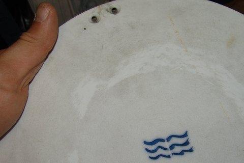 Royal Copenhagen Bisque Plate Day No 86. Copy from 1840 after Thorvaldsens original from Rom 1815. Measures 26cm