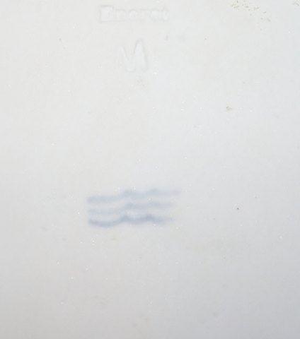 Royal Copenhagen Biscuit Platte Kristus i Emaus No 114