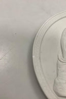 Royal Copenhagen Biscuit platte" Maria med Jesus og Johannes" No 12