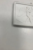 Royal Copenhagen Bisquit "Cupid and Hymen spinning the thread of life".