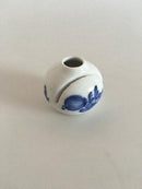 皇家哥本哈根蓝色花朵编织的菜单卡套 No 8176