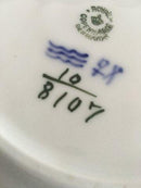 Royal Copenhagen Blå Blomst Flettet Stor Dyb Tallerken No 8107