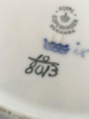 Royal Copenhagen Blå Blomst Flettet Stort Rundt Fad No 8013