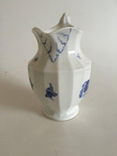 皇家哥本哈根蓝花方形巧克力壶带盖子No 8606