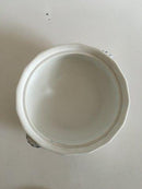 皇家哥本哈根蓝色花边布丁盘带盖子No 8535