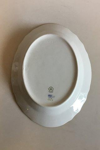 ロイヤルコペンハーゲン ブルーフラワー＆ゴールドリム オーバル