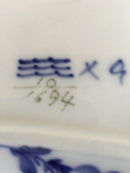 Royal Copenhagen Blaue Blume Geschweißtes Tablett Nr. 1694