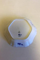 Royal Copenhagen Blue Flower Curved Hexagonal Cake Dish No 1527