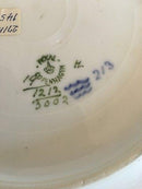 Royal Copenhagen Blue Fisk Plate with Gold No 1212/3002 with Salmo Trutta