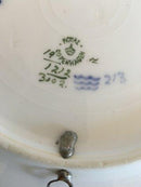 皇家哥本哈根蓝色金鱼盘No 1212/3002与Labrax Lupus合作