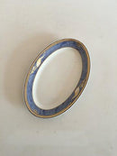 Royal Copenhagen Blå Magnolia Oval Assiette No 349