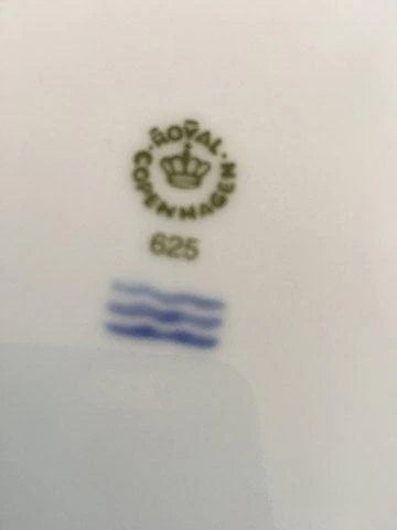 Royal Copenhagen Blå Magnolia Spise Tallerken No 625