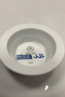 Royal Copenhagen Blå Mega Mussel Skål på Fod No 427