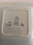 Royal Copenhagen Blue Tranquebar Square Bowl No. 1338