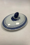 Royal Copenhagen Blå Tranquebar låg til Ovalt lågfad No 921