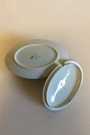 Royal Copenhagen  Blå Tranquebar Sovseskål med låg No 1016