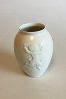 皇家哥本哈根中国白瓷花瓶No 4119 PMN