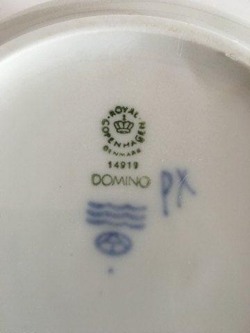 Royal Copenhagen Brun Domino skål No 14919