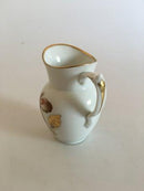 Royal Copenhagen Brown Iris Creamer No 9179