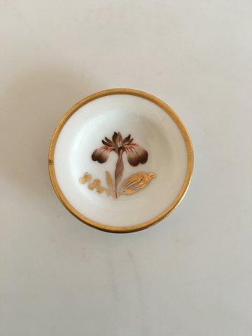 ロイヤルコペンハーゲン ブラウンアイリス ラウンドスモールバター