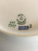 Royal Copenhagen Braune Rose Kuchenteller Nr. 9097