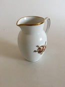 Royal Copenhagen Brown Rose Milk Pitcher No 9087