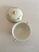 Royal Copenhagen Braune Rose Zuckerdose Nr. 9178