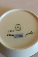 Royal Copenhagen Creme geschweißt mit Gold (Set 1235) Umschlagbecher Nr. 2422