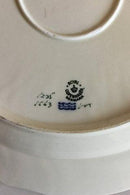 Royal Copenhagen Creme Wrought mit Gold (Set 1235) Große runde Schale Nr. 1563