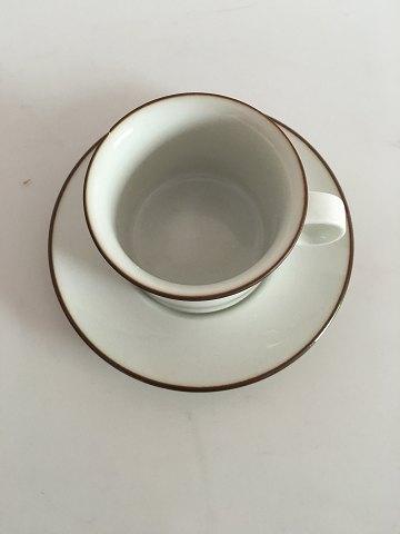 ロイヤルコペンハーゲン ブラウン ドミノ コーヒーカップ＆ソーサー No