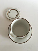 Royal Copenhagen Domino Sauceskål på fast fad No 14916