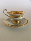 Royal Copenhagen Empire Kop med underkop 1820-1850.