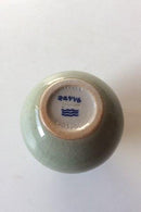 Royal Copenhagen Eva Stæhr-Nielsen Vase decorated with Green Glaze No 22446