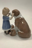 Royal Copenhagen figur af Sanktbernhardshund No 361